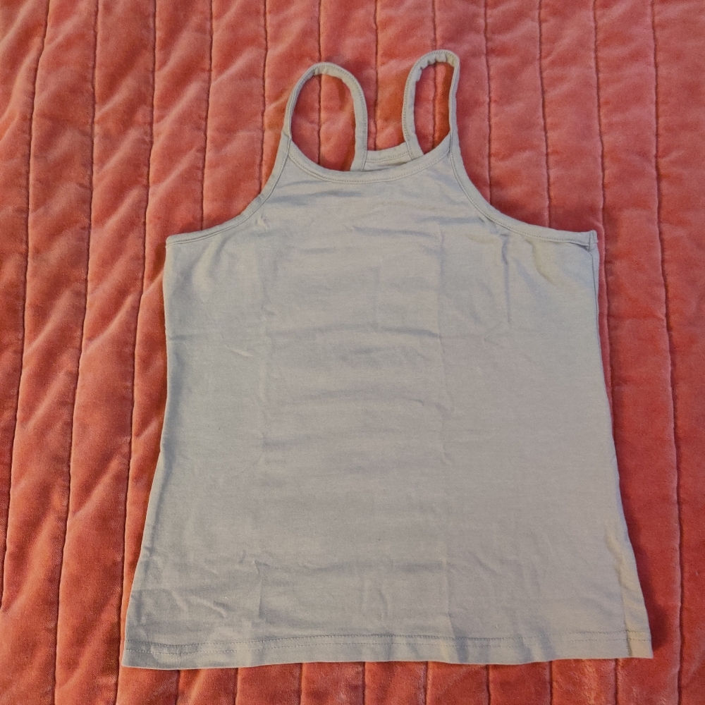 MoveUp High Neck Cropped Tank Top